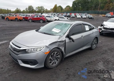 2016 Honda Civic Ex из США, поврежденный, VIN 19XFC2F89GE220832